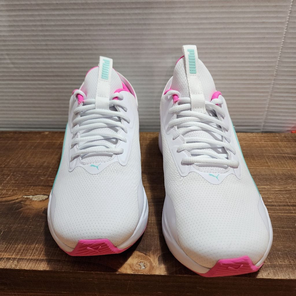 Women's Puma Softride Sneakers, Size 8, White & Pink - New whitout tags - Picture 10 of 11